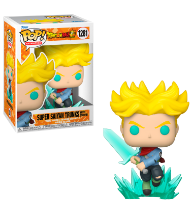 Funko POP DBS: SS Trunks w/ Sword